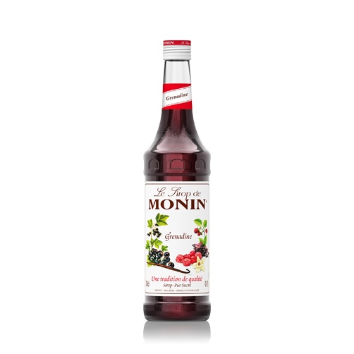 MONIN SYRYP GRENADINE LỰU, MÂM XÔI, ANH ĐÀO 700ML (6/THÙNG)