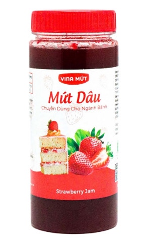 VINA MỨT DÂU TÂY 650G (24/THÙNG)