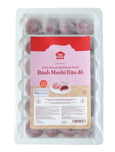 TÂN NHẤT HƯƠNG BÁNH MOCHI ĐẬU ĐỎ 960G (24/KHAY)