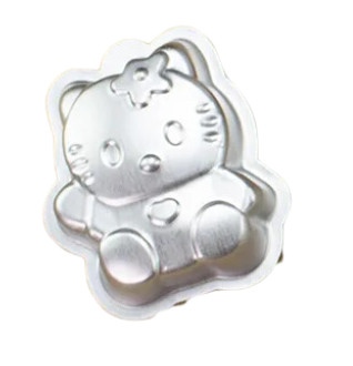 KHUÔN MÈO HELLO KITTY NHÔM XỊN 8CM