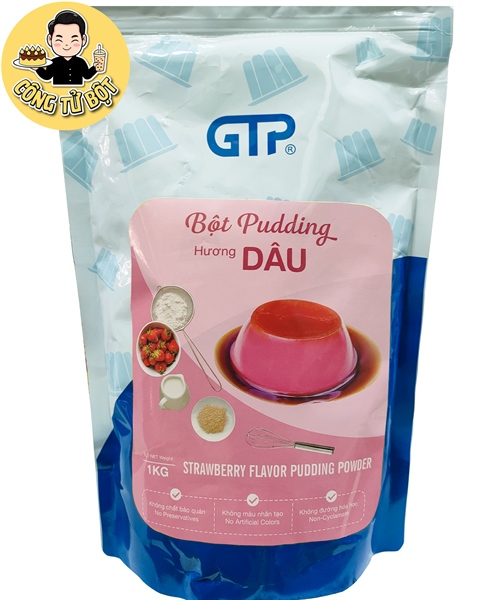 GIA THỊNH PHÁT BỘT PUDDING DÂU 1KG