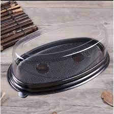 HỘP OVAL H12 ĐẾ ĐEN (BỘ 50 CÁI)