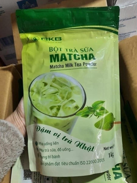 BỘT TRÀ SỮA MATCHA BKB 1KG