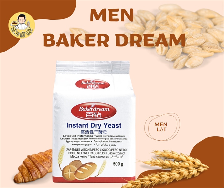 BICO BAKERDREAM MEN KHÔ LẠT 500G (20/THÙNG)