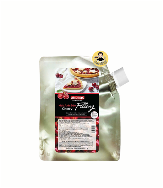 ANDROS FILLING MỨT ANH ĐÀO 1KG