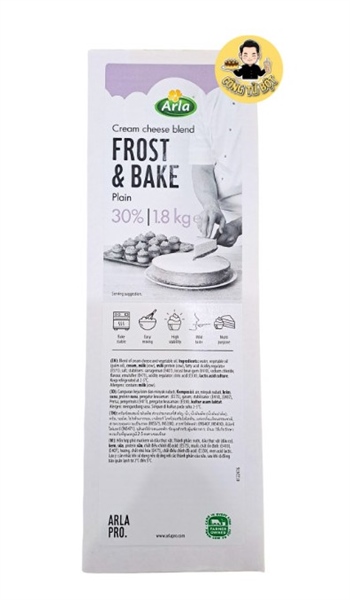 ARLA PHÔ MAI KEM HỖN HỢP FROST & BAKE 30% 1.8KG