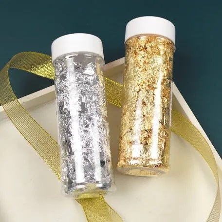 LỌ 2GR LÁ BẠC CÁN MỎNG TRANG TRÍ BÁNH