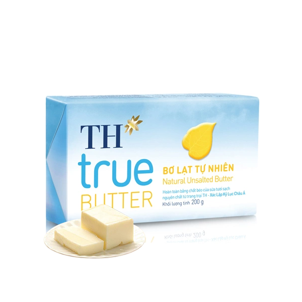 TH TRUE BUTTER BƠ LẠT 200G (24/THÙNG)