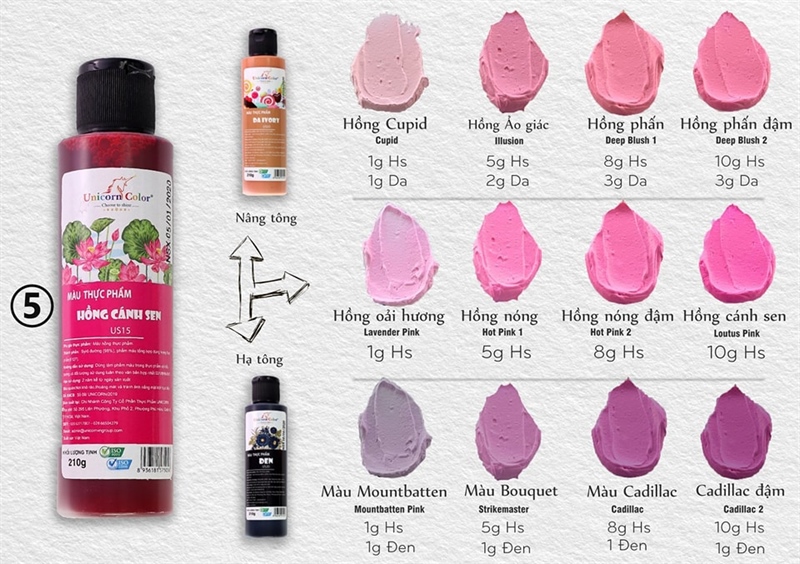 UNICORN MÀU HỒNG CÁNH SEN 210G