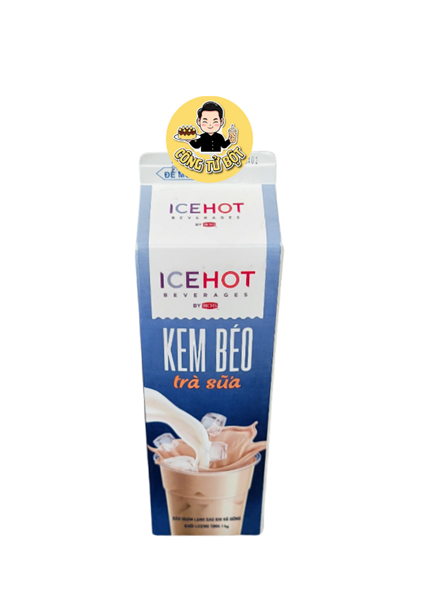 ICE HOT KEM BÉO TRÀ SỮA 1KG (12/THÙNG)