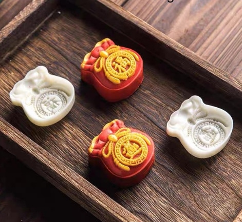 KHUÔN TRUNG THU TÚI TIỀN 2 MẶT 50G