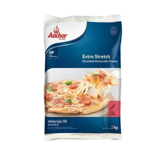 ANCHOR PHÔ MAI BÀO MOZZARELLA 2KG (6/THÙNG)