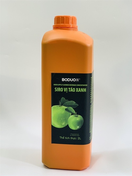 BODUO SYRUP TÁO XANH 2L