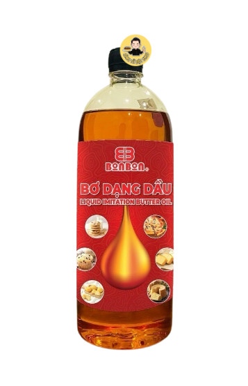 BON BON BƠ DẦU CHAI 900ML