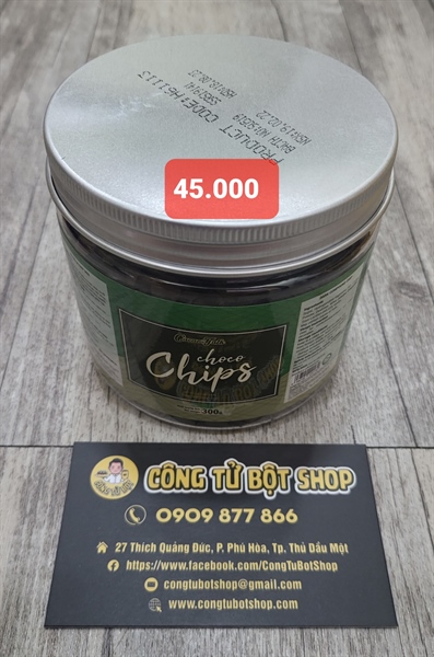 SOCOLA CHIP ĐEN 300G