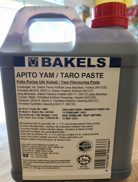 APITO HƯƠNG KHOAI MÔN DẠNG SỆT CAN 2KG