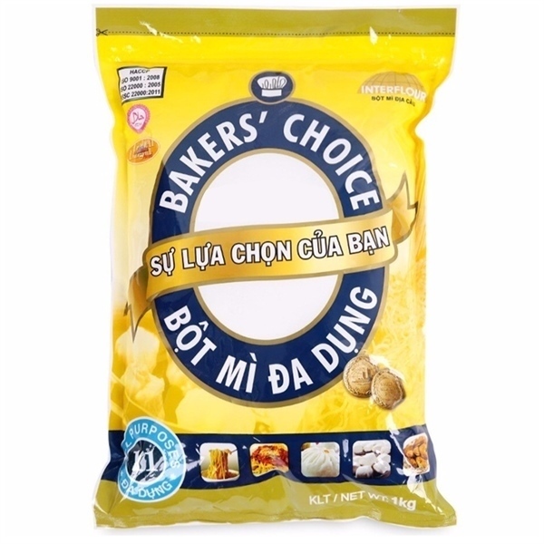 BAKERS CHOICE BỘT MÌ SỐ 11 1KG (10GÓI/THÙNG)