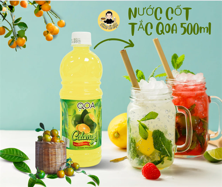 QOA NƯỚC CỐT TẮC 500ml