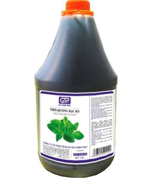GIA THỊNH PHÁT SYRUP BẠC HÀ 1,9L (6/THÙNG)