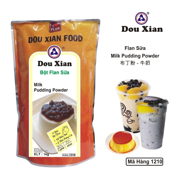 DOU XIAN BỘT PUDDING SỮA 1KG MH:1210