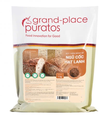 PURATOS BỘT TRỘN BÁNH MÌ NGŨ CỐC HẠT LANH 1KG