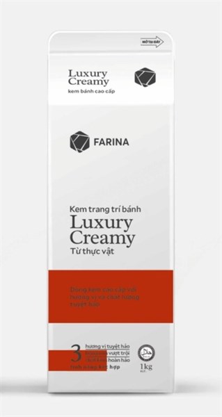 FARINA KEM TRANG TRÍ BÁNH LUXURY CREAMY 1KG