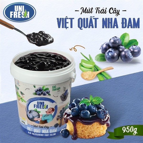 UNI FRESH MỨT VIỆT QUẤT NHA ĐAM XÔ 950G