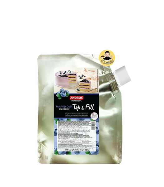 ANDROS TOP & FILL MỨT VIỆT QUẤT 900G