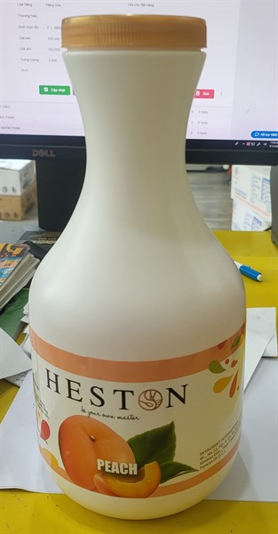SYRUP ĐÀO HESTON 2KG