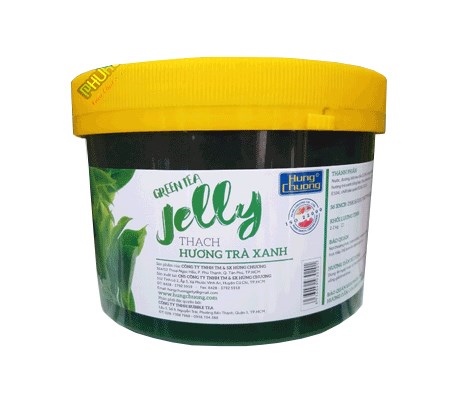 THC THẠCH HC JELLY HƯƠNG TRÀ XANH 2,2KG