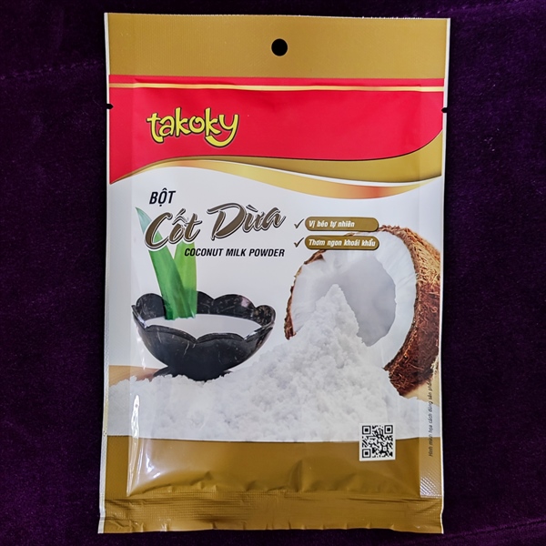 BỘT NƯỚC CỐT DỪA TAKOKY 50G/BỊCH (bịch)