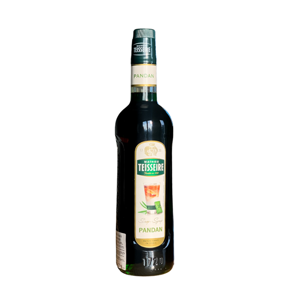 TEISSEIRE SYRUP LÁ DỨA 700ML (6/THÙNG)