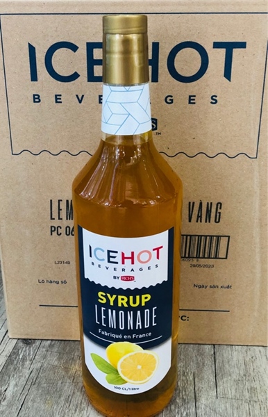 ICE HOT SYRUP CHANH VÀNG 1L (6/THÙNG)