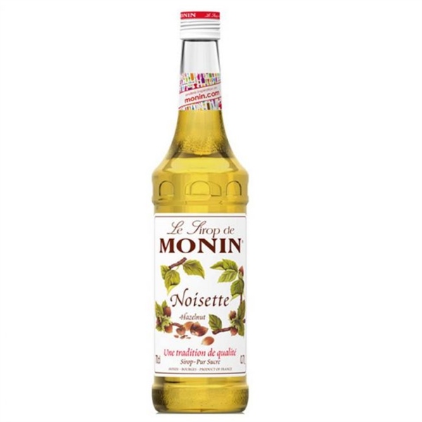 MONIN SYRUP HẠT DẺ 700ML (6/THÙNG)