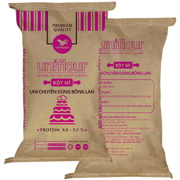 UNI BỘT MÌ CHUYÊN DÙNG BÔNG LAN BAO 25KG