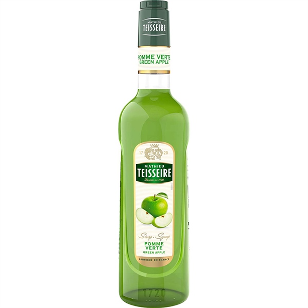 TEISSEIRE SYRUP TÁO XANH 700ML (6/THÙNG)