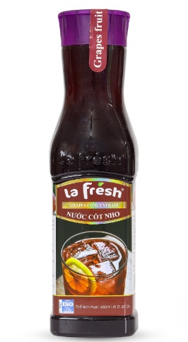 LA FRESH NƯỚC CỐT NHO CHAI 650ML