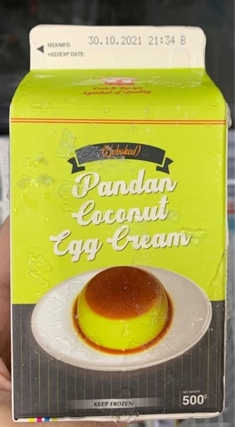 TÂN NHẤT HƯƠNG KEM TRỨNG FLAN SỮA DỪA LÁ DỨA 500G
