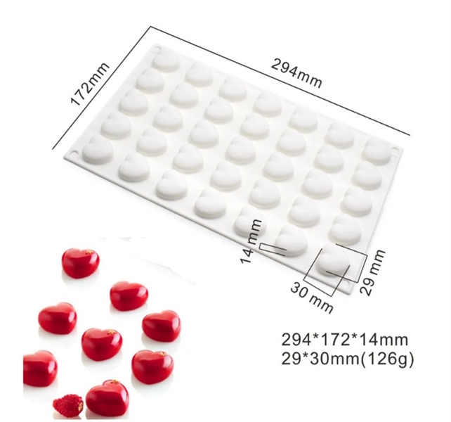 KHUÔN SILICON TIM 35 Ô