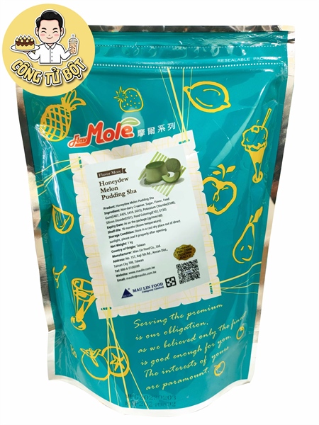 MOLE BỘT PUDDING DƯA LƯỚI 1KG