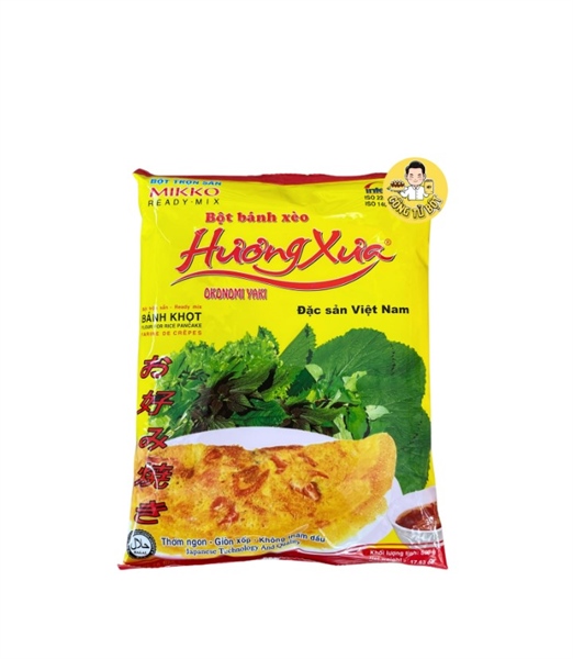 MIKKO BỘT BÁNH XÈO HƯƠNG XƯA 500G (40GÓI/THÙNG)