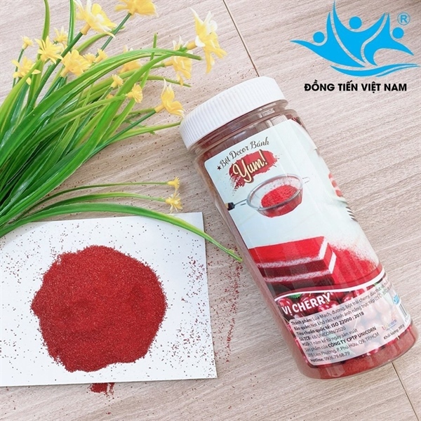 BỘT DECOR BÁNH YUM VỊ CHERRY