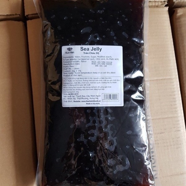 BIBI TRÂN CHÂU 3Q CARAMEL 2KG (6/THÙNG)