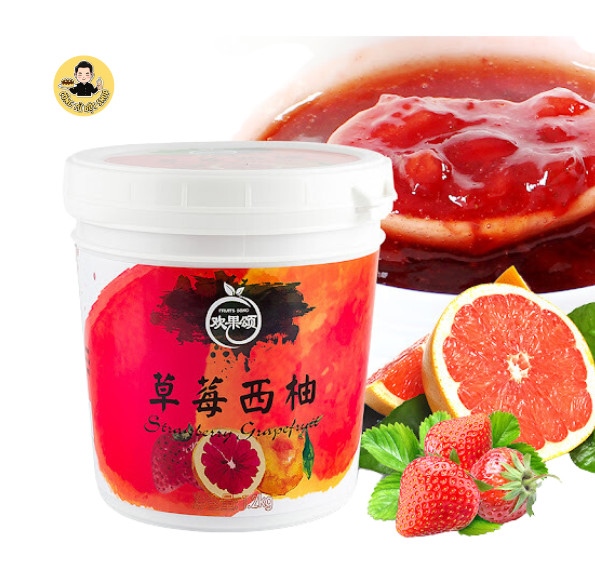 FRUITS SONG MỨT DÂU, ĐÀO, BƯỞI HỒNG 1.2KG (12/THÙNG)