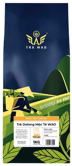 WAO TRÀ TÚI LỌC OLONG MỘC TÊ 1KG (20/THÙNG)