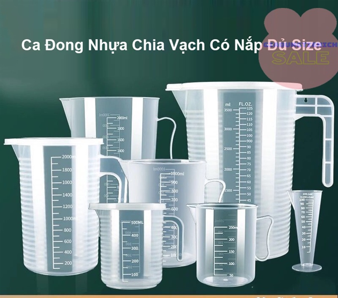 CA ĐONG NHỰA CÓ NẮP 500ML