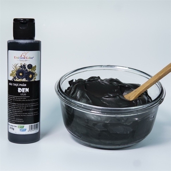UNICORN MÀU THỰC PHẨM ĐEN UB22 600GR