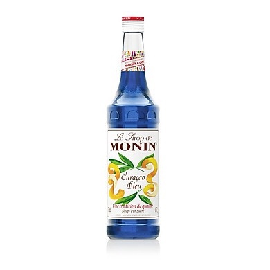 MONIN SYRUP VỎ CAM BLUE CURACAO 700ML (6/THÙNG)