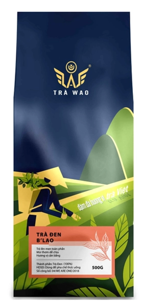 WAO TRÀ ĐEN B'LAO 500G (24/THÙNG)