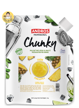 CHUNKY TÚI SINH TỐ THƠM 1KG (8/THÙNG)